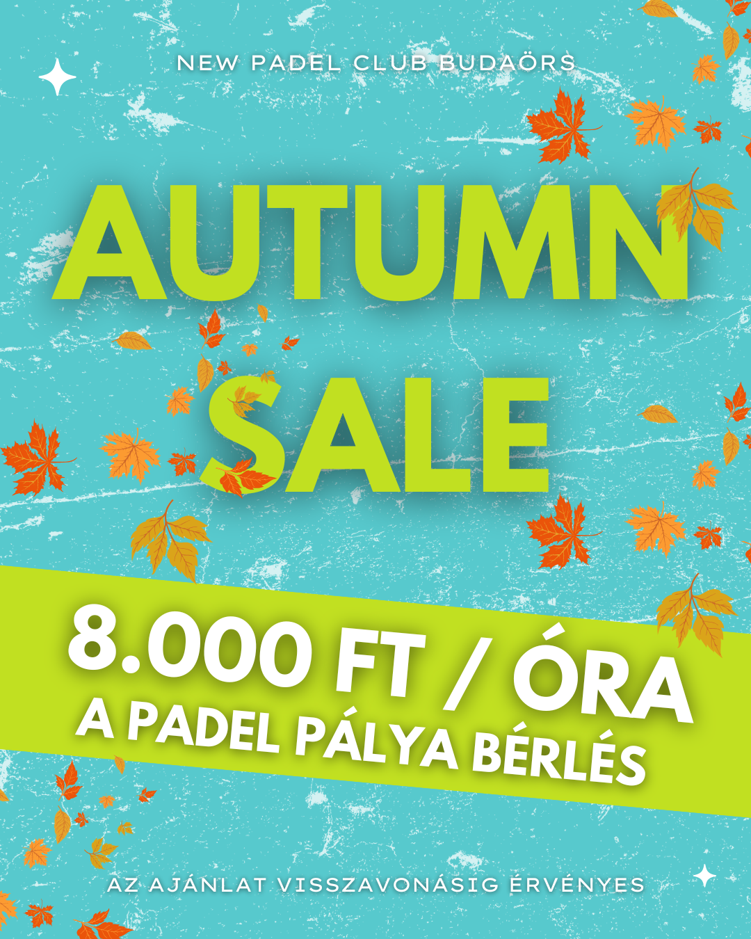 autumn sale